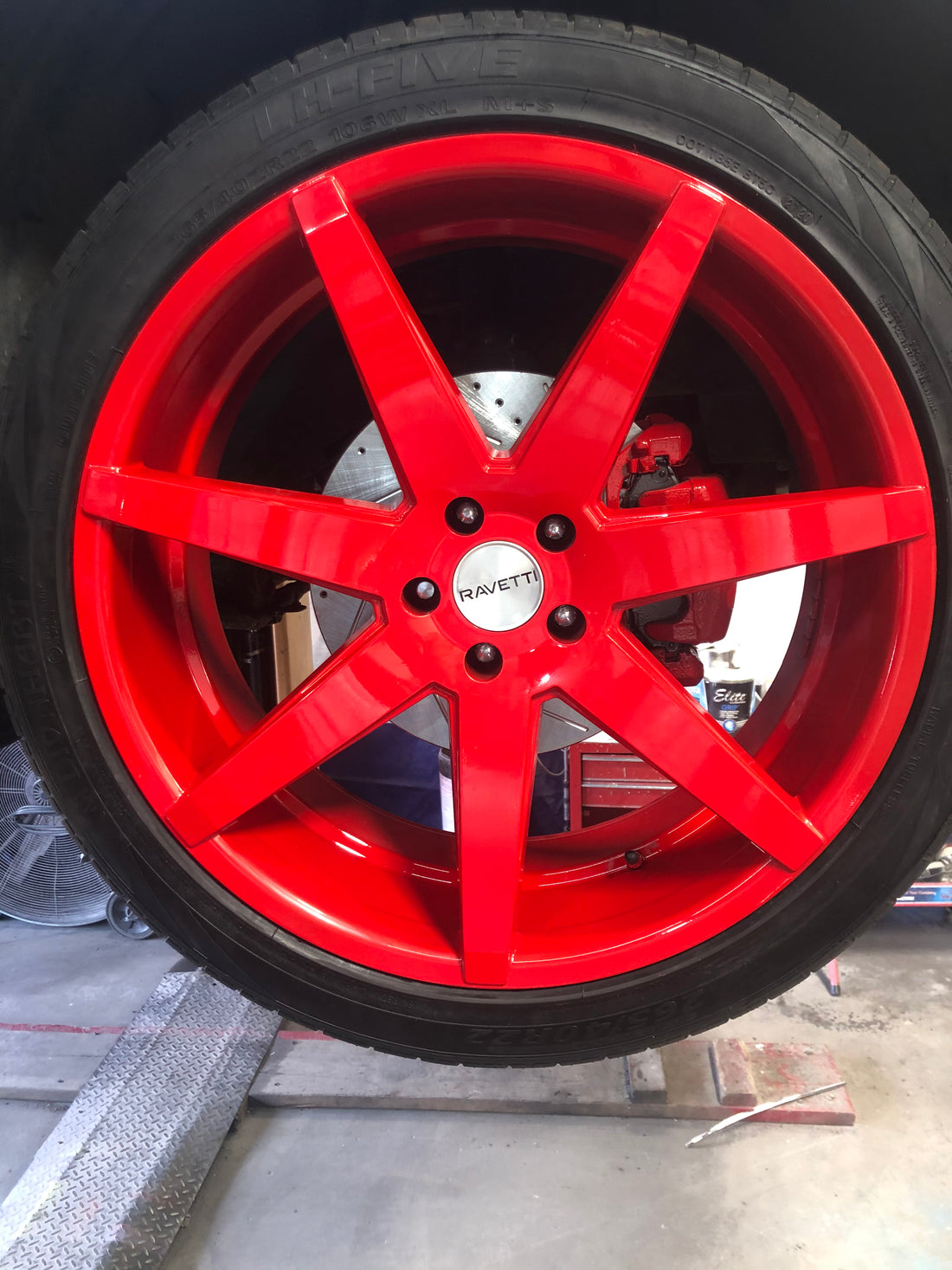 Wheel Painting (4 wheel set)